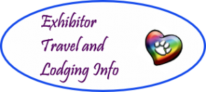 Travel and Lodging for Red Rose Inspiration for Animals Art Shows
